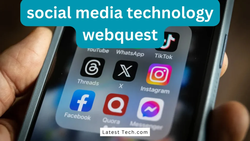 social media technology webquest